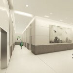 350 Madison Avenue - Elevator Area Rendering- Andy Warhol