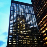 399 Park Avenue at Night