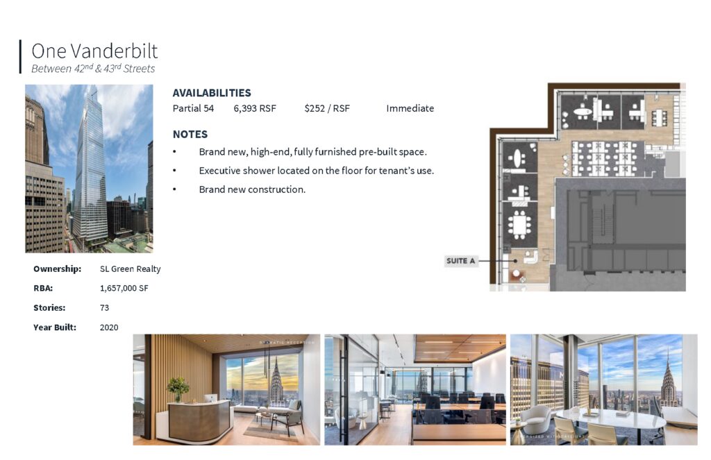 One Vanderbilt - Small Suite Information