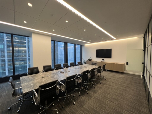55 Hudson Yards Office Space - Conference Room