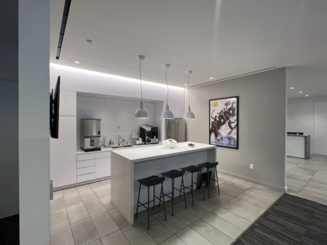 55 Hudson Yards Office Space - Pantry