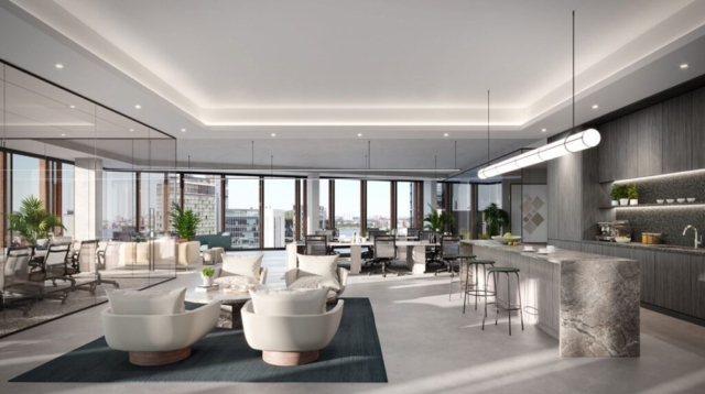 50 Ninth Avenue – Tower Floor – Rendering of Finishes