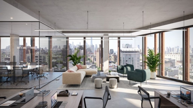 50 Ninth Avenue – Tower Floor – Rendering of Finishes