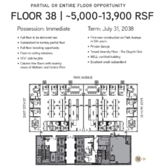 425 Park Avenue – Proposed Division