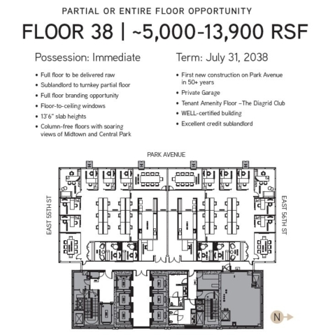 425 Park Avenue – Proposed Division