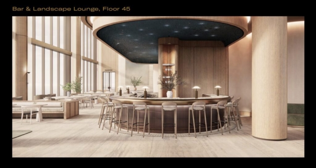 343 Madison Avenue - Atrium Lounge – 45th Floor – Bar