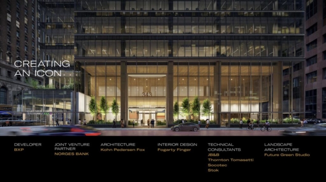 343 Madison Avenue - Plaza from the Street