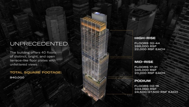 343 Madison Avenue - Building Stack