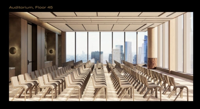 343 Madison Avenue – Auditorium Rendering