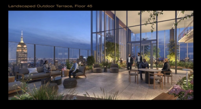 343 Madison Avenue – Outdoor Terrace