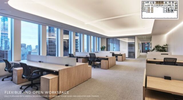 550 Madison Avenue - Pre-built Finishes & Furniture