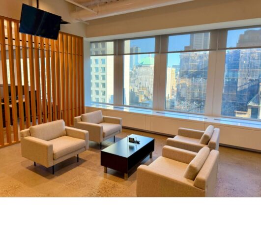 Formal Reception Area with Views